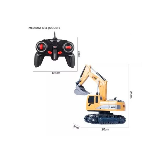 Excavadora De Control Remoto Juguete Excavadora Para Niños
