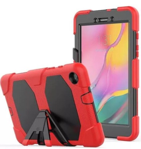 Funda Protectora Uso Rudo Para Tableta Samsung Galaxy Tab A 8.0 Pulgadas 2019