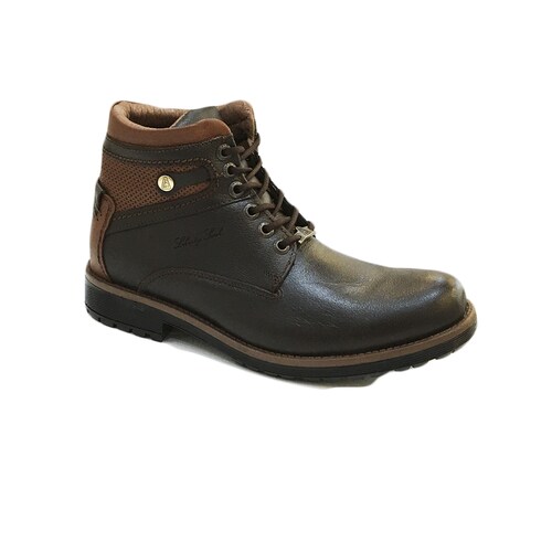 Botas De Piel Hombre Liberty Soul Café Ligeras 819