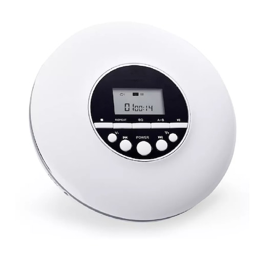 Reproductor De Cd Walkman Portátil Con Audífonos