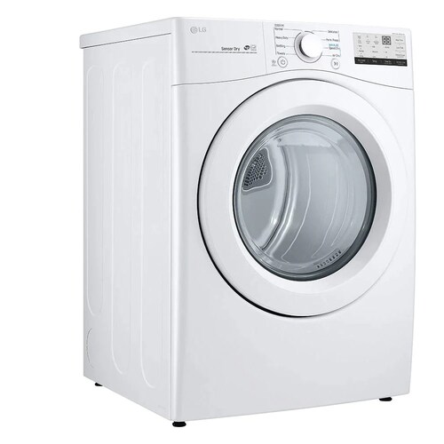 Secadora Gas Blanca 20Kg Carga Frontal Flow Sense LG