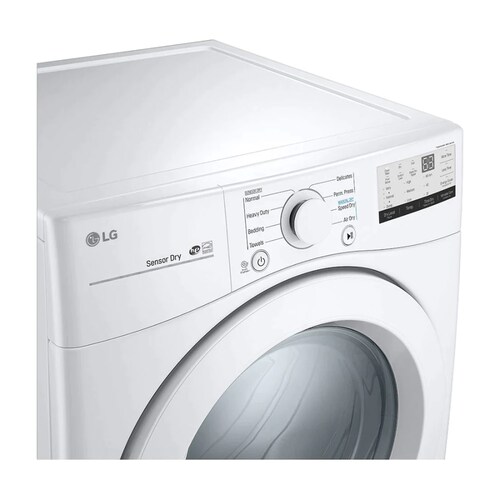 Secadora Gas Blanca 20Kg Carga Frontal Flow Sense LG
