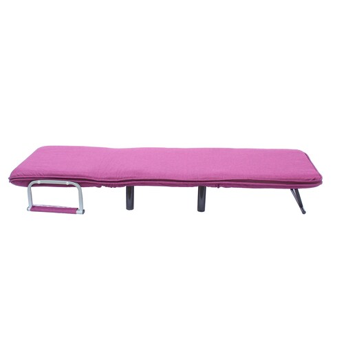 Sofá Cama Multifuncional 90º de Inclinación Plegable Doruk Morado.