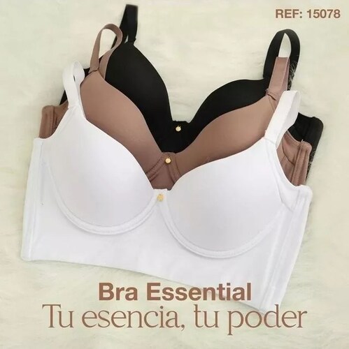 Brasier Colombiano Quita Rolllitos Alto Cubrimiento Fajate, Brasier Lenceria Colombiana Mujer Estlizador de Zona De Espalda