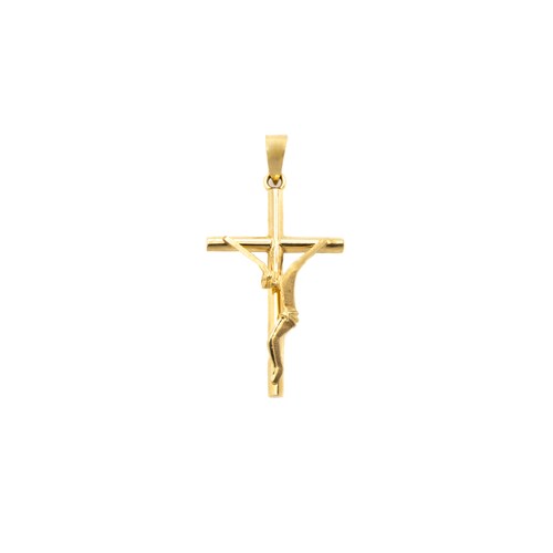 Cruz Cristo Oro 10 Kilates.