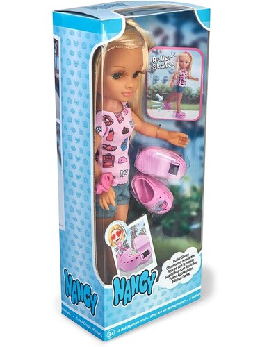 Famosa Muñeca Nancy Un Día En Roller Shoes