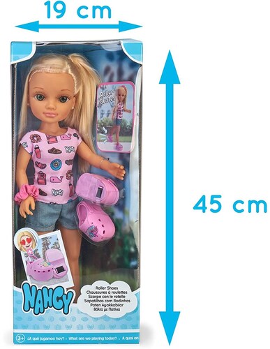 Famosa Muñeca Nancy Un Día En Roller Shoes