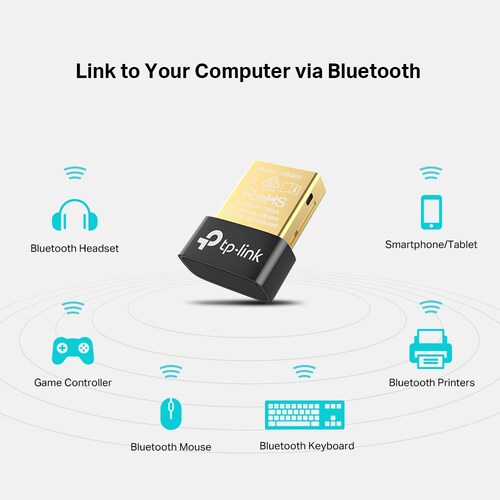 Adaptador Bluetooth 4.0 NANO USB 2.0 TP-LINK UB400 