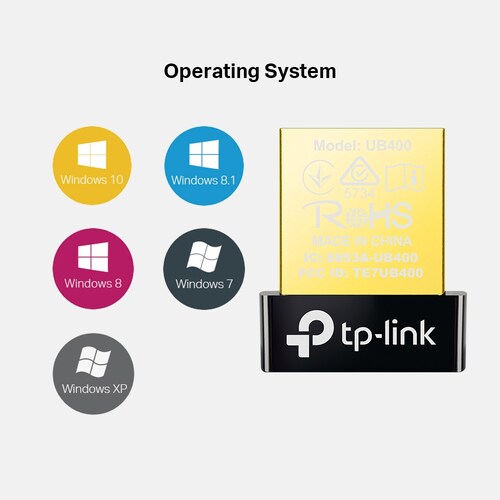 Adaptador Bluetooth 4.0 NANO USB 2.0 TP-LINK UB400 