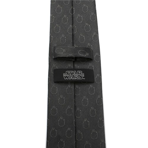 Corbata Star Wars Halcón Milenario Millenium Falcon 100% Seda BY Puentes Denver