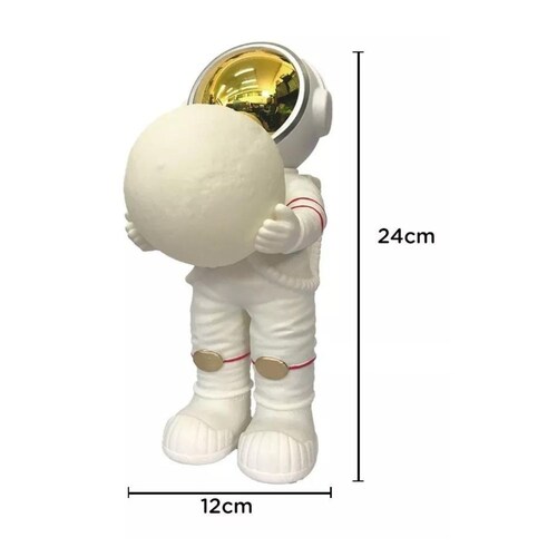 Bocina bluetooth en forma de astronauta Gadgets&Fun con luna LED