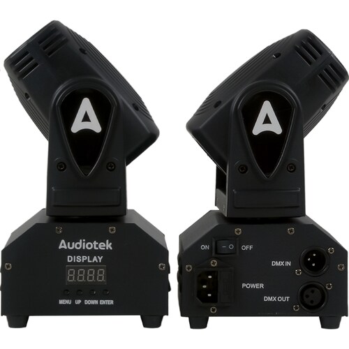 Kit 2 Cabezas Móviles Roboticas Profesional 50 W 4 En 1 Rgbw