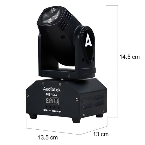 Kit 2 Cabezas Móviles Roboticas Profesional 50 W 4 En 1 Rgbw