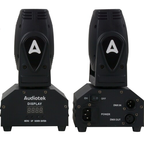 Kit 2 Cabezas Móviles Roboticas Profesional 50 W 4 En 1 Rgbw