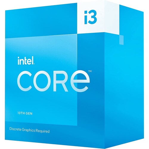 Procesador Intel Core i3 13100F 3.4GHz Quad Core 12MB Socket 1700 BX8071513100F