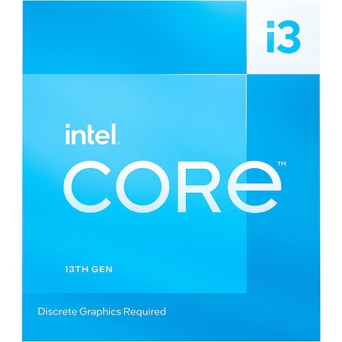 Procesador Intel Core i3 13100F 3.4GHz Quad Core 12MB Socket 1700 BX8071513100F