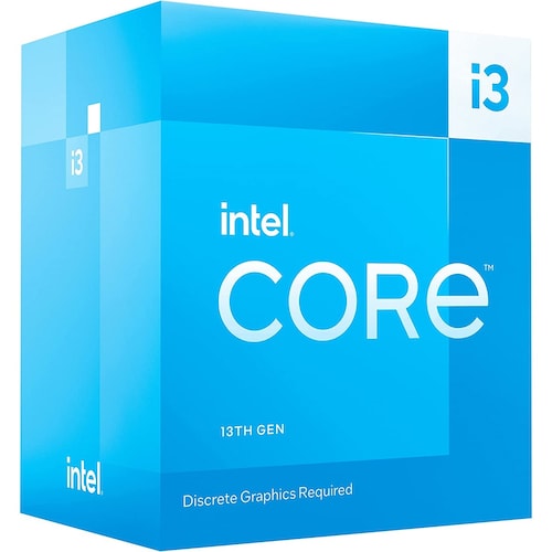 Procesador Intel Core i3 13100F 3.4GHz Quad Core 12MB Socket 1700 BX8071513100F