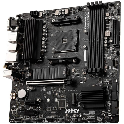 Tarjeta Madre MSI B550M PRO-VDH WIFI 4xDDR4 PCI-E USB3 Socket AM4