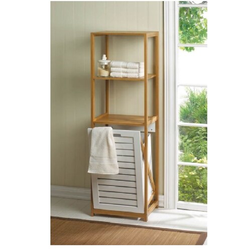 Organizador de Baño en Bambu para Ropa