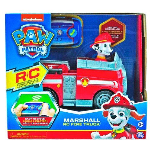 Camión de Bomberos  Spin Master Marshall Paw Patrol 6054195 a Control Remoto