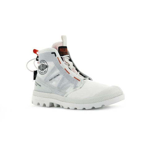 Botas Blancas Palladium Ultraligera Pampa Travel Lite Unisex