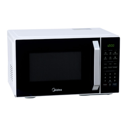 Horno De Microondas 1.1 Pies Color Negro Con Blanco Midea.