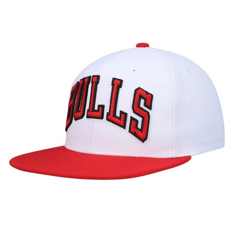 GORRA MITCHELL & NESS SNAPBACK CHICAGO BULLS BLANCO JS190782