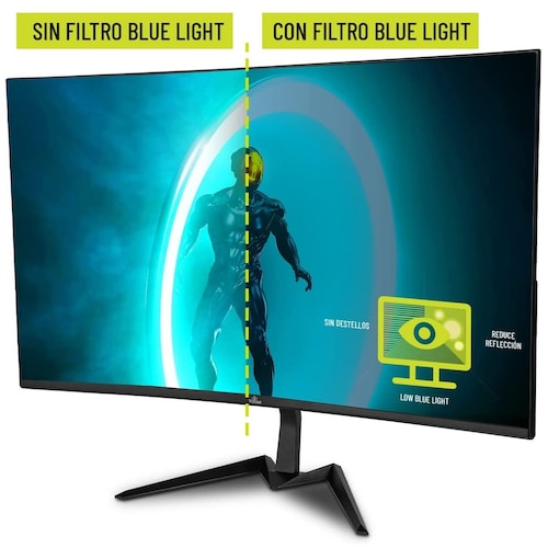 Monitor 23.8 YeYian SIGURD 2503 Gaming LED Curvo 200Hz 1ms HDMI DisplayPort Bocinas YMC-70804
