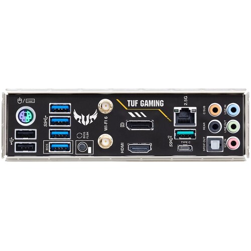 Tarjeta Madre ASUS TUF GAMING B550M-PLUS WIFI II AURA 4xDDR4 2xPCI-E USB3 Socket AM4.
