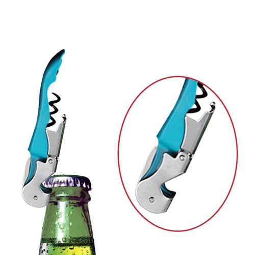 2 Descorchador Destapador Vinos Práctico Corchos Sacacorchos