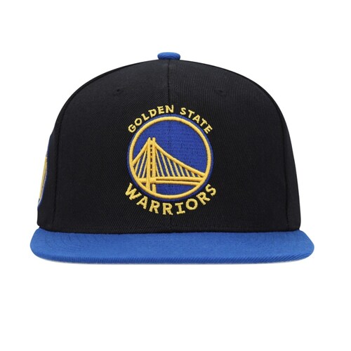 GORRA MITCHELL & NESS SNAPBACK WARRIOS NEGRO NL99Z