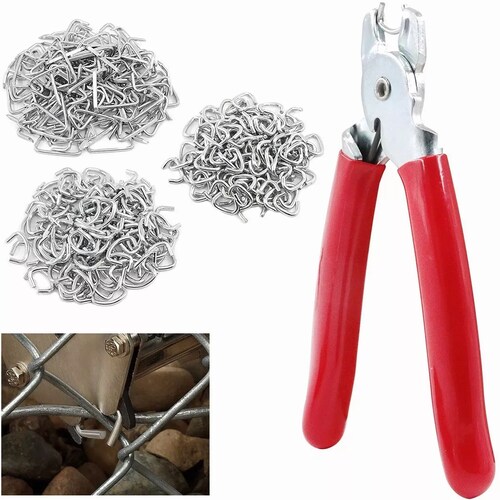 Alicate Y Anillos De Cerdo Galvanizado 360 Unidades