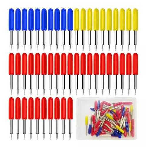 Set 50 Navajas Corte Plotter Para Roland De Repuesto Cuchillas