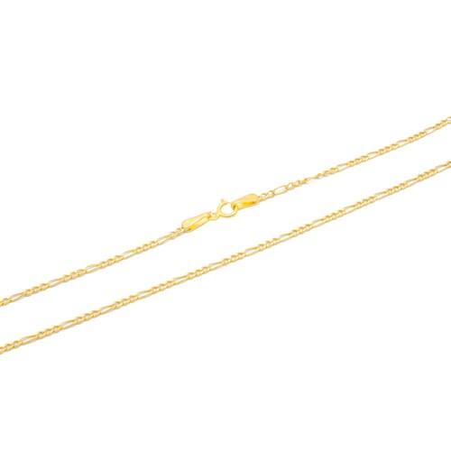 Cadena 40 cm x 1 mm Oro 14 Kilates.
