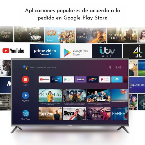 Home Plus KA1 OTT Altavoz Inteligente con Asistente de Google y Android TV Box 4K 2 en 1 MECOOL