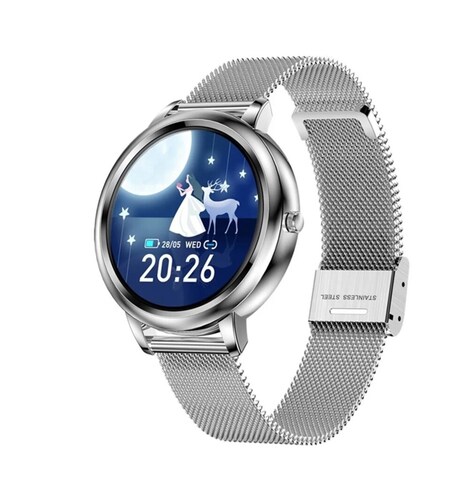 Smartwatch Reloj Para Dama Fralugio Mk20 De Lujo