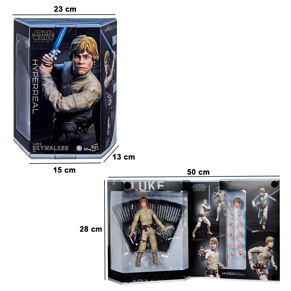 Luke skywalker figura online de accion