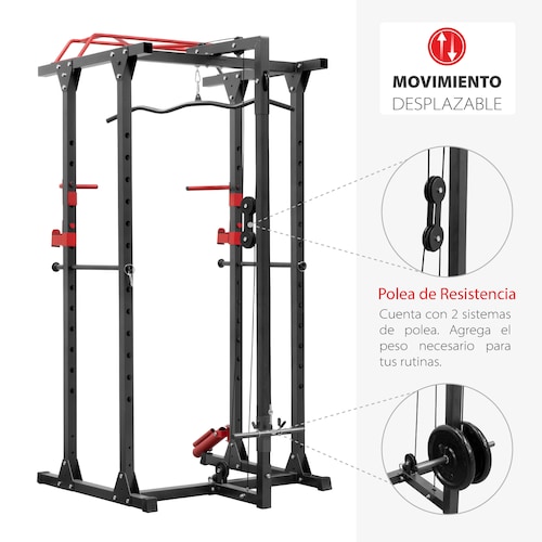 Estación Fitness Altera SQTSM Jaula de Entrenamiento.