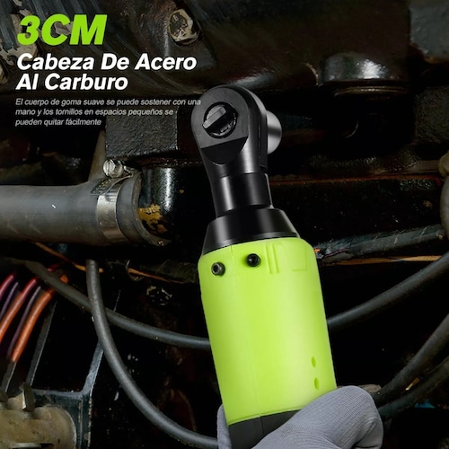 Pistolas Impacto Llave De Eléctrica Y 2 Baterías Inalambrica