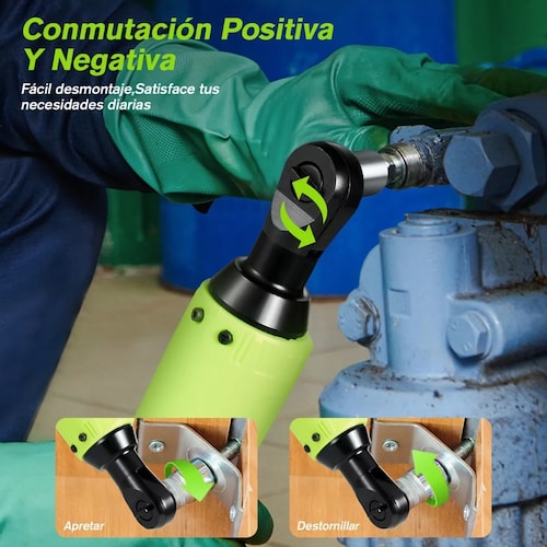 Pistolas Impacto Llave De Eléctrica Y 2 Baterías Inalambrica