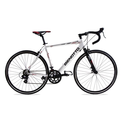 Bicicleta BENOTTO Ruta 850 R700 Aluminio 14V. Blanco/Negro