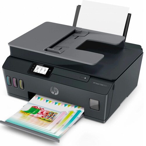 Impresora Multifuncional HP Smart Tank 615 Wi-Fi Envío de FAX