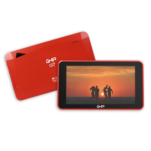 Ghia A7 de 7'', 2GB/16GB, Android 11, Rojo