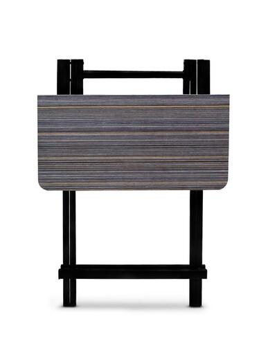 Mesa plegable auxiliar multiusos.