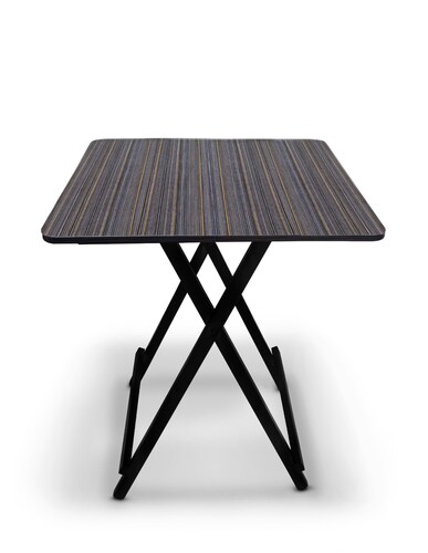 Mesa plegable auxiliar multiusos.