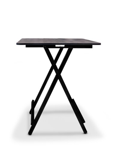 Mesa plegable auxiliar multiusos.