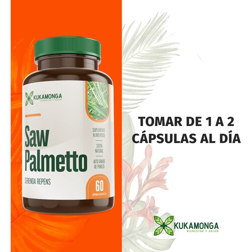 Saw Palmetto - 60 Cápsulas.