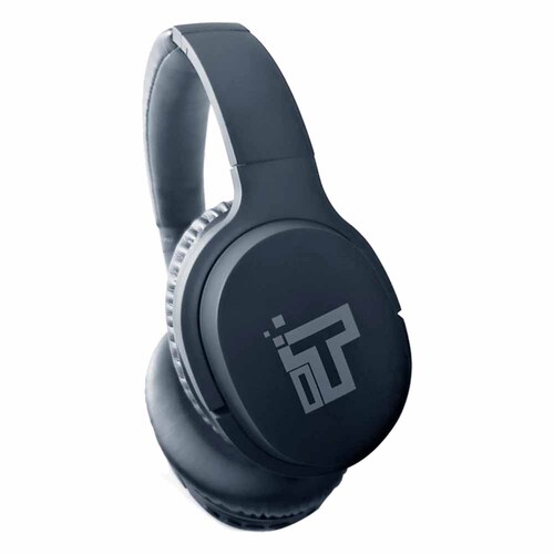 TECHNOLOGIT Audífonos Bluetooth 5.0 Inalámbricos con Radio FM, Cancelación de Ruido, Batería de 5 Horas, Micrófono Integrado, Diseño Ligero y Ergonómico, Ideales para Llamadas y Música
