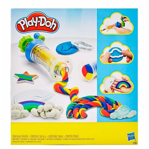 Set de Masas Hasbro Play Doh Espiral Arcoiris E5372 con 3 Colores