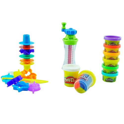 Set de Masas Hasbro Play Doh Espiral Arcoiris E5372 con 3 Colores